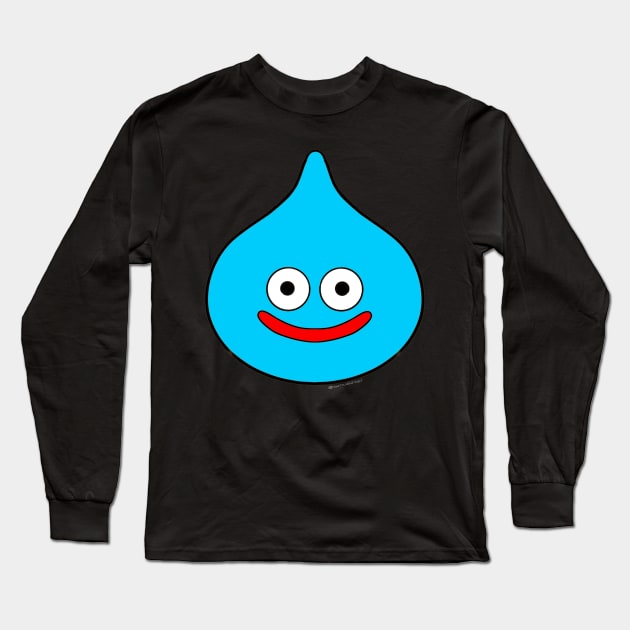 Dragon Quest Slime Long Sleeve T-Shirt by BretBarneyArt